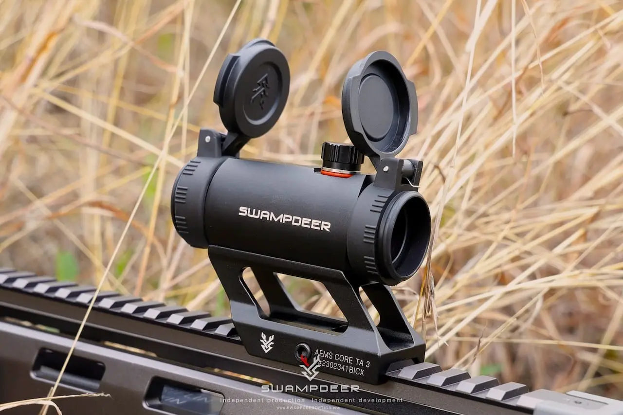 Mira réflex de punto rojo para rifle SwampDeer® con montura estándar HD TA-3