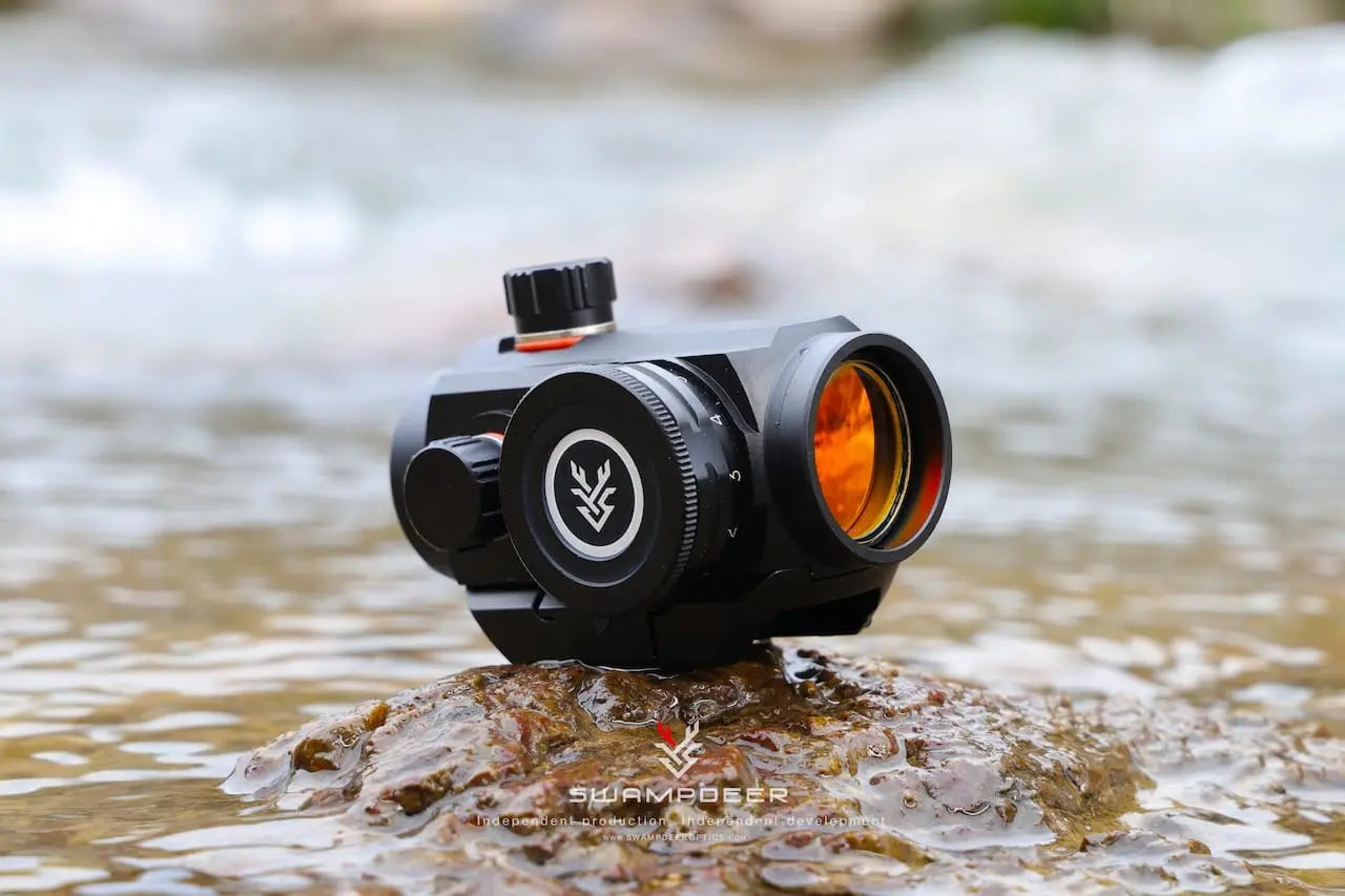 Mira réflex de punto rojo para rifle SwampDeer® con montura estándar HD TA-3