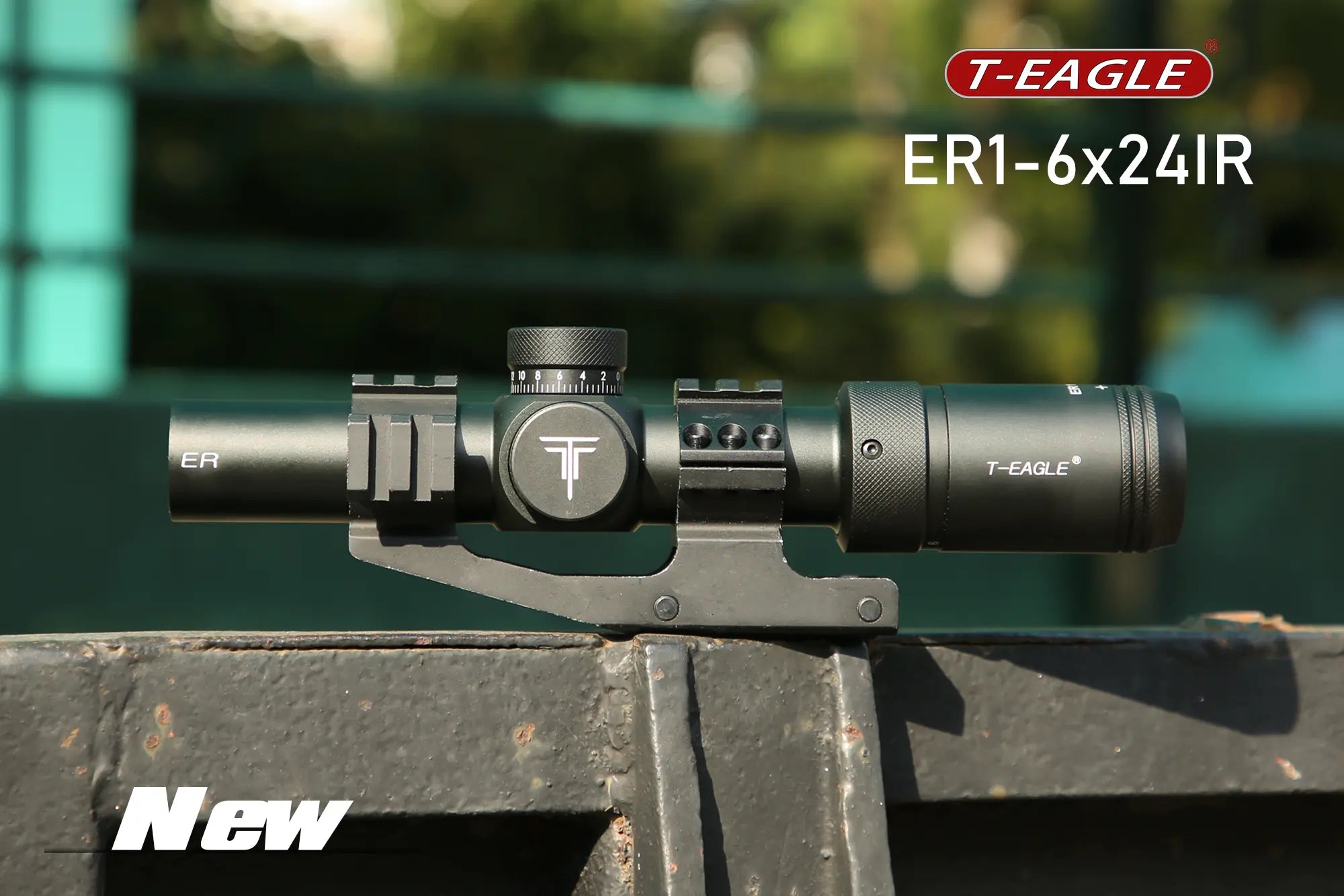 T-Eagle Tactic LPVO Riflescope ER 1-6×24 IR SFP 1/2 MOA