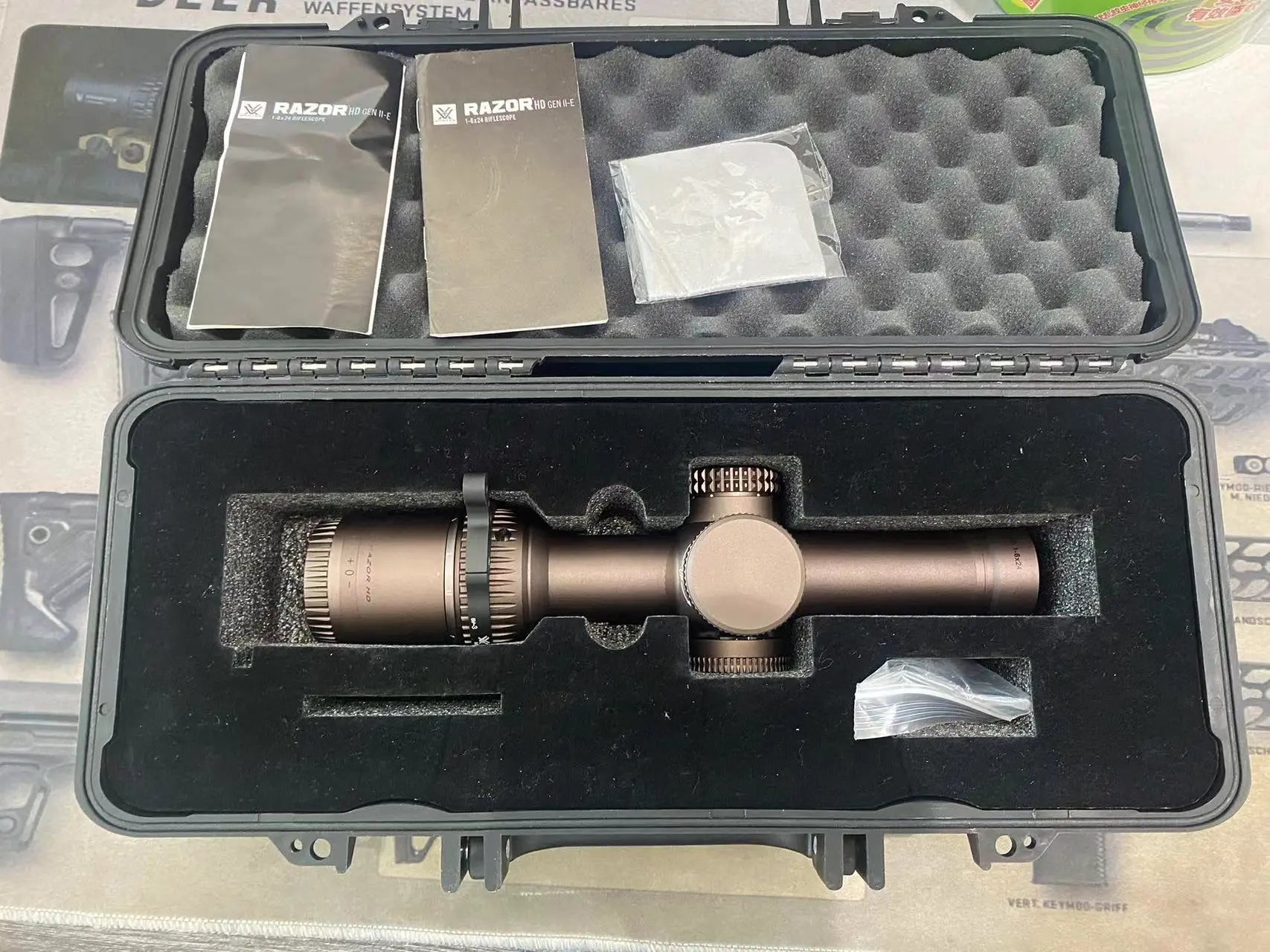 Mira telescópica Vortex Razor HD Gen II-E 1-6x24 IR SFP