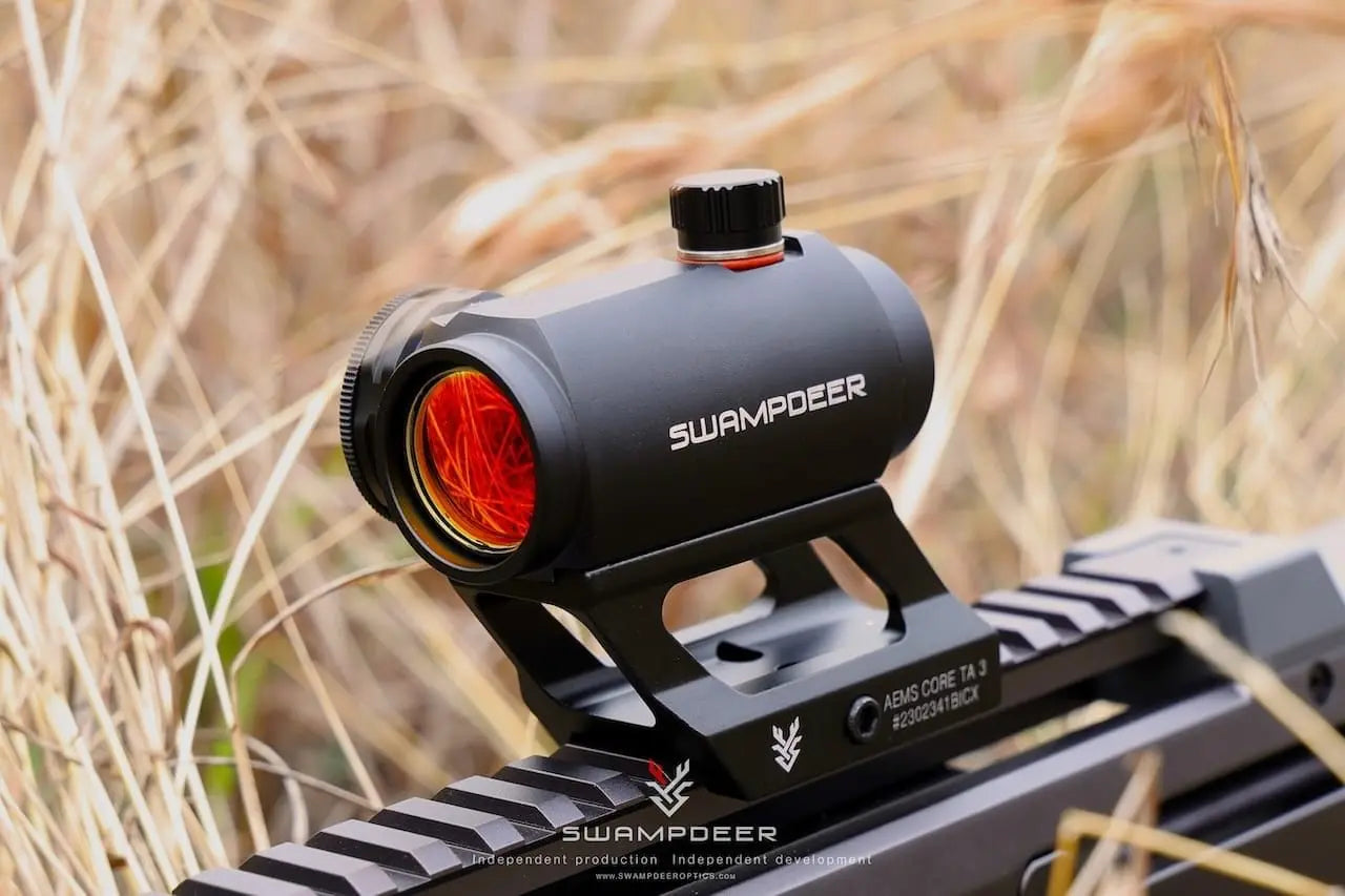 Mira réflex de punto rojo para rifle SwampDeer® con montura estándar HD TA-3