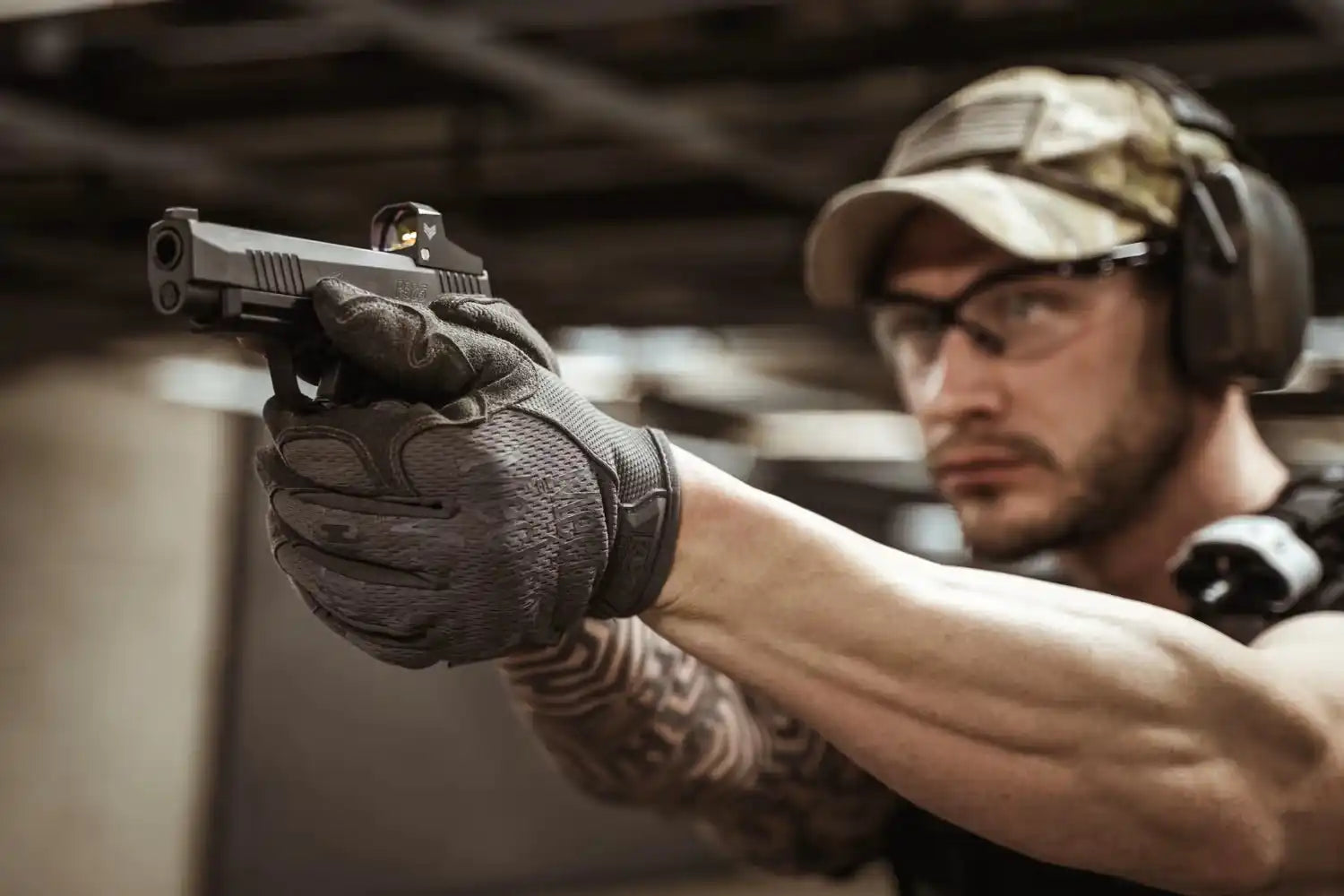 Swampfox Sentinel 1x16 Micro Reflex، سطوع تلقائي، نقطة حمراء