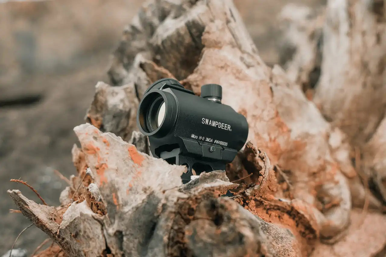 SwampDeer® RIfle Red Dot Reflex Sight Micro H-2 con montura estándar - 2 MOA
