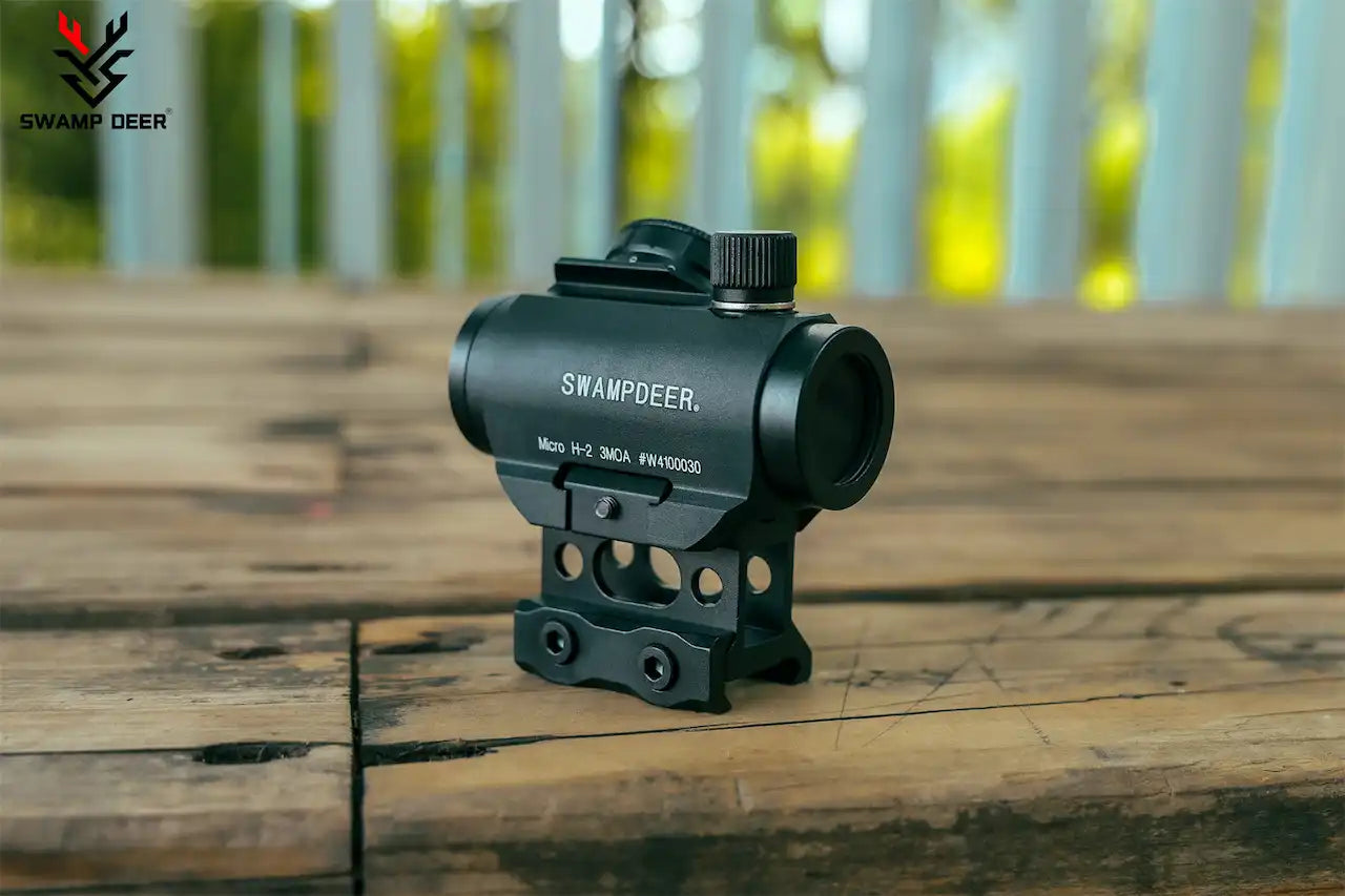 SwampDeer® RIfle Red Dot Reflex Sight Micro H-2 con montura estándar - 2 MOA