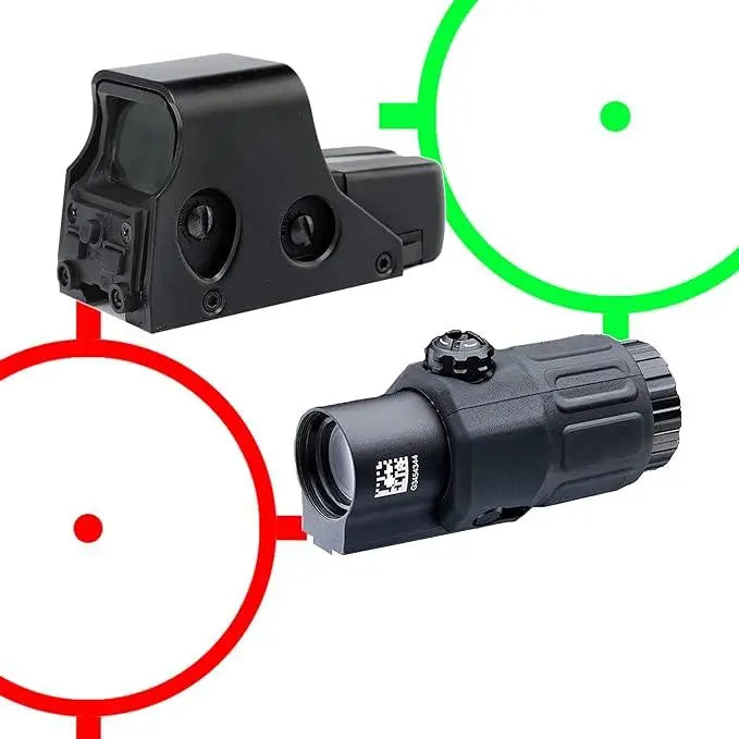 551 Metal Holographic Bright Green & Red Dot Sight - ArrowOptic