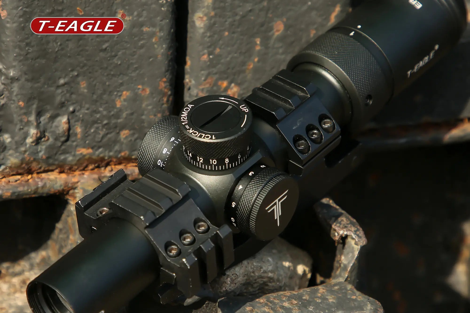 T-Eagle Tactic LPVO Riflescope ER 1-6×24 IR SFP 1/2 MOA