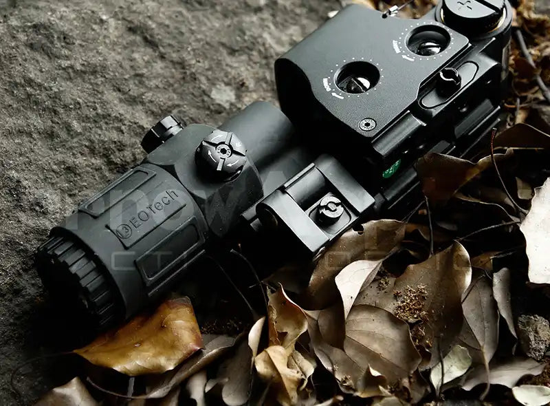 Lupa ArrowOptic® G33 3X con ajuste lateral plegable/abatible