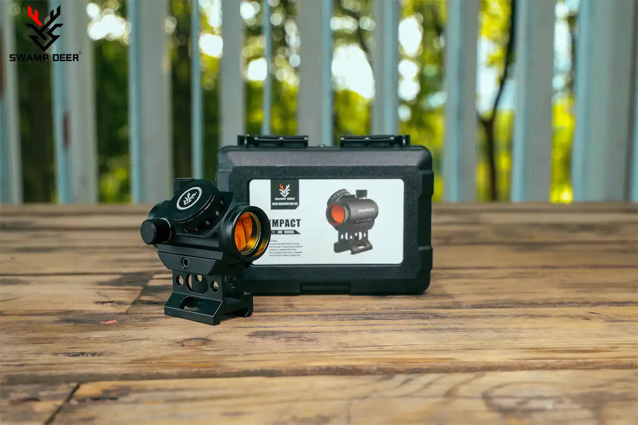 SwampDeer® RIfle Red Dot Reflex Sight Micro H-2 con montura estándar - 2 MOA