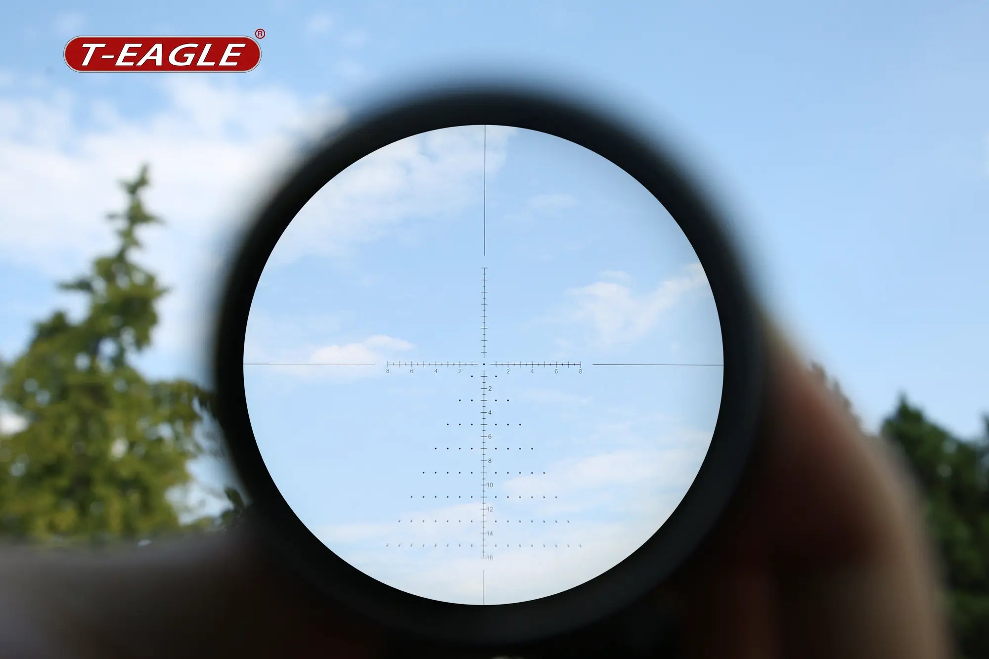 T-Eagle Tactic LPVO Riflescope ER 1-6×24 IR SFP 1/2 MOA