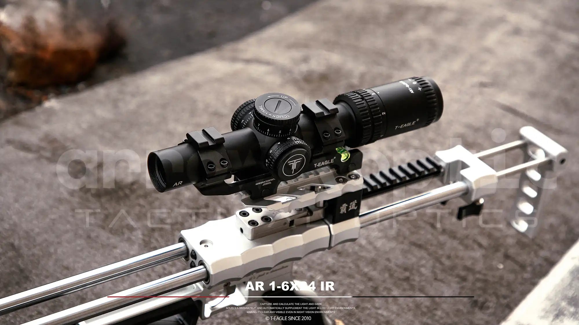 T-Eagle Tactic LPVO Riflescope AR 1-6×24 IR SFP 1/5 MOA