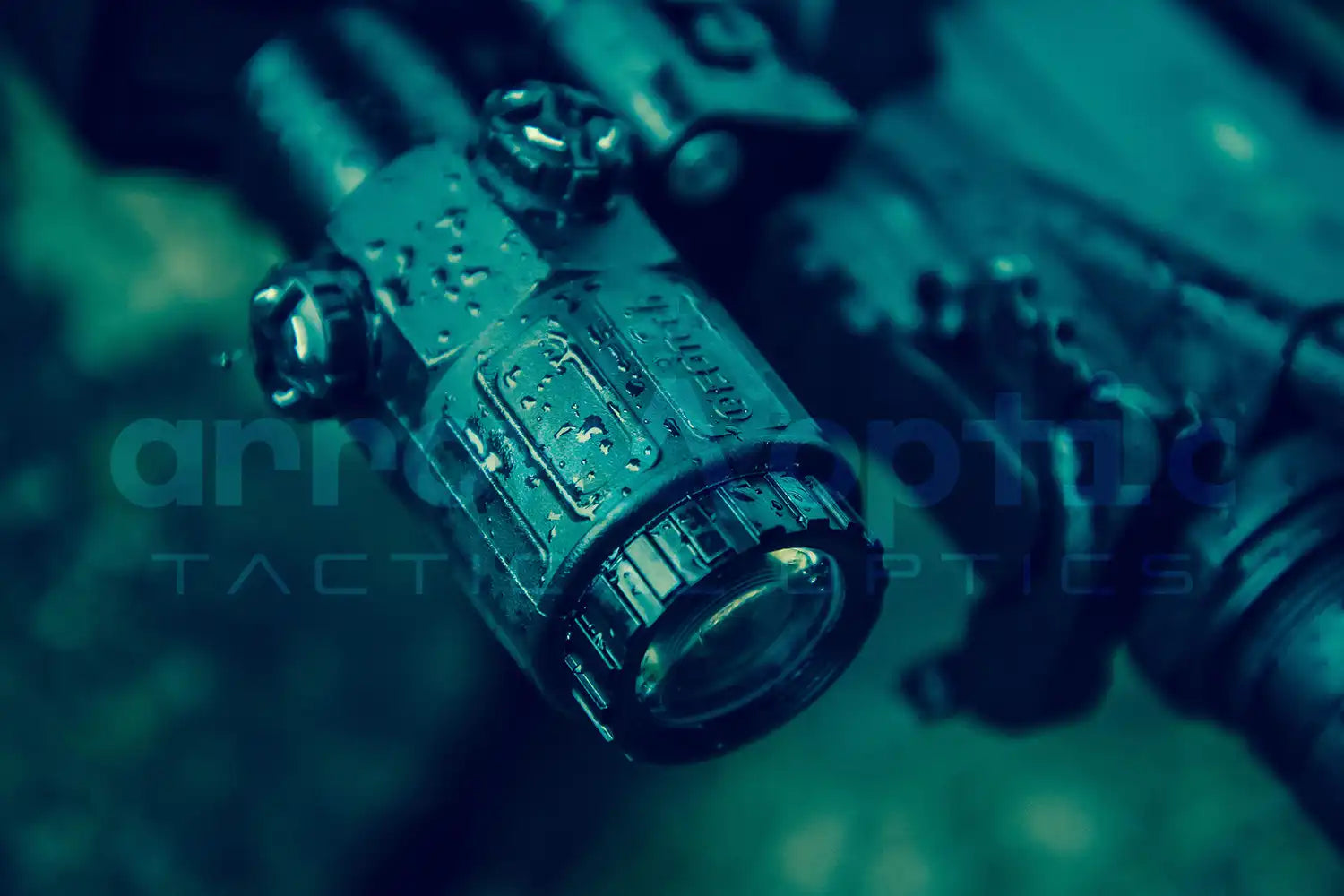 Lupa ArrowOptic® G33 3X con ajuste lateral plegable/abatible