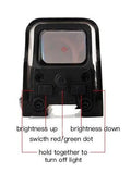 Practical Electronic Holographic Sight 553  mini 20mm - ArrowOptic