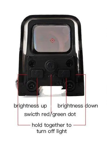 Practical Electronic Holographic Sight 553  mini 20mm - ArrowOptic