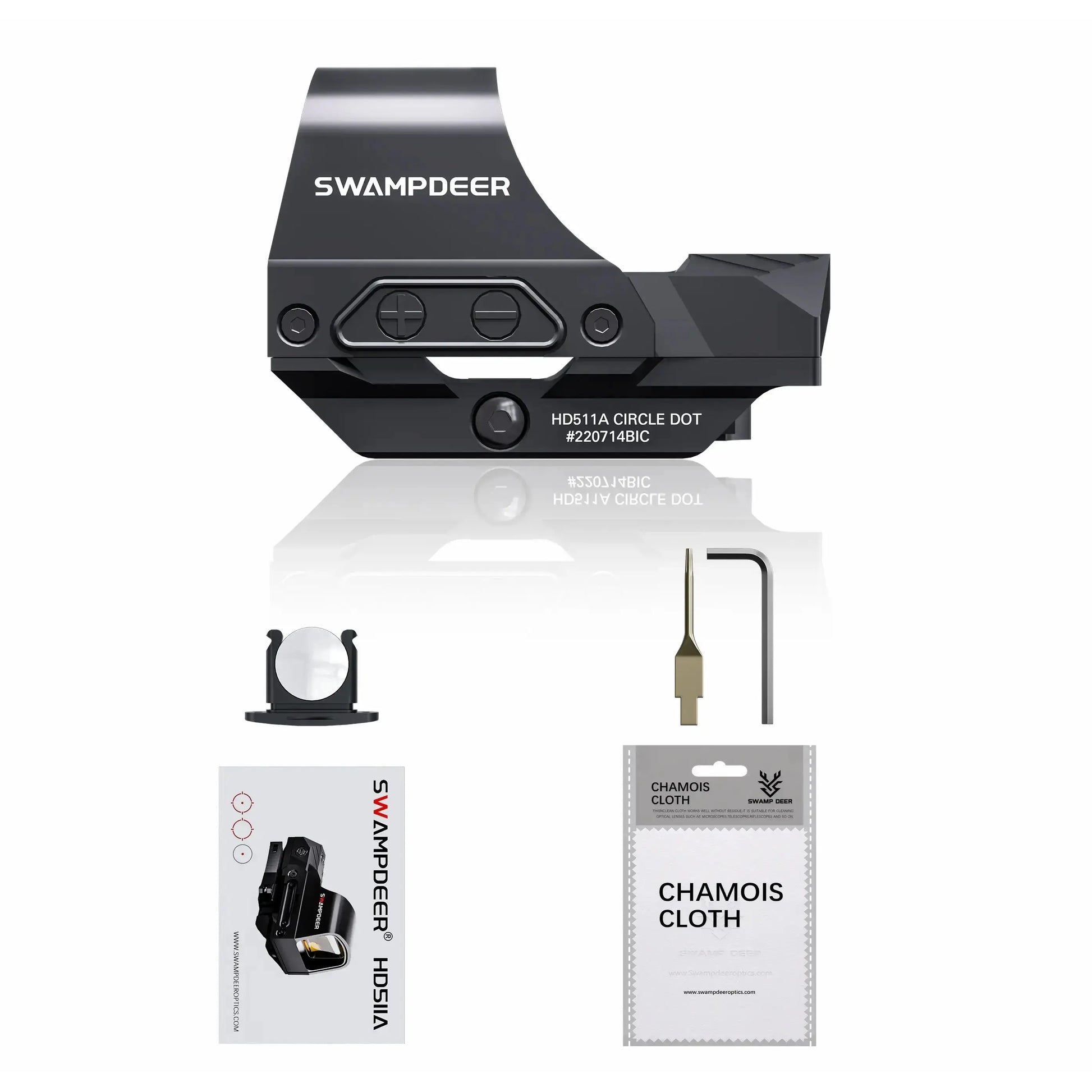SwampDeer Rifle Red Dot Sight HD 511A - ArrowOptic