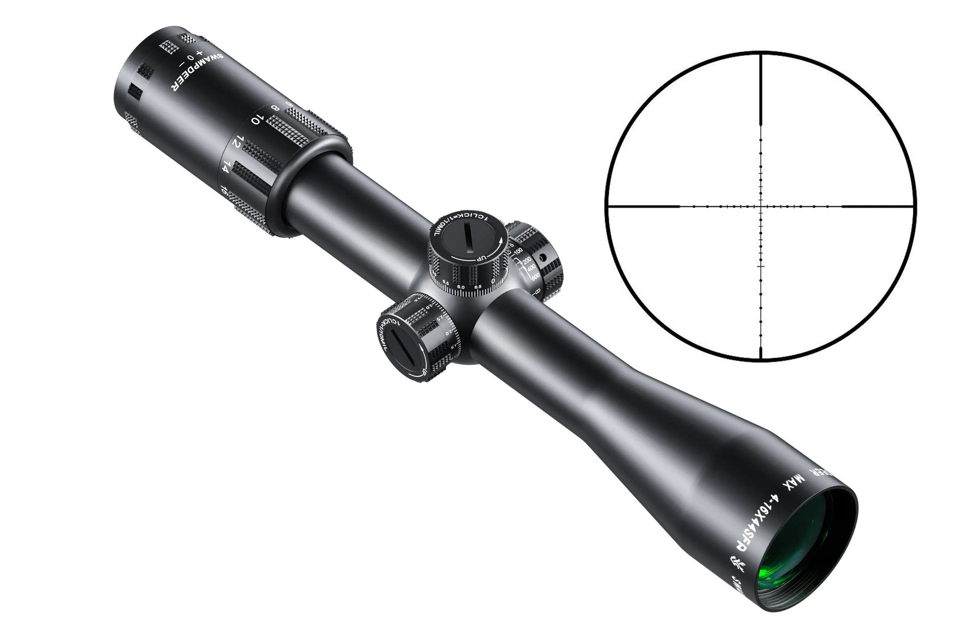 SwampDeer Riflescope HD MAX 4-16X44 SFP - ArrowOptic