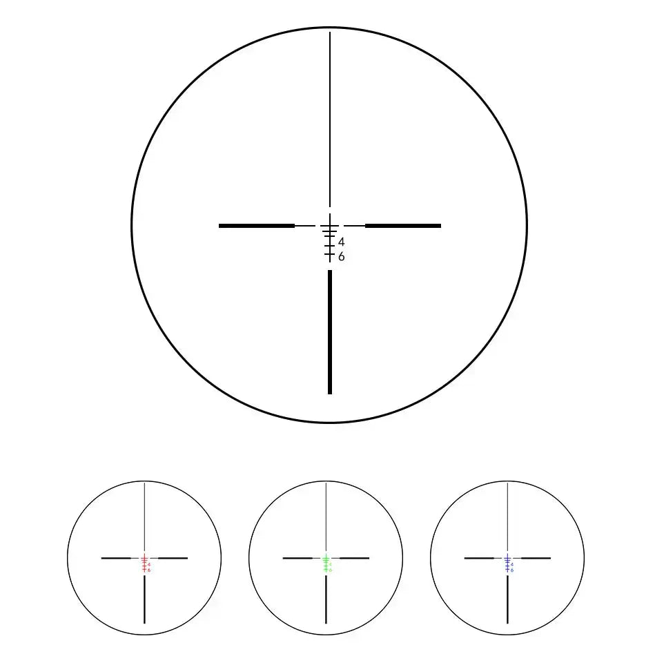 Tactical Riflescope with Fiber Optics 4x32 - ArrowOptic