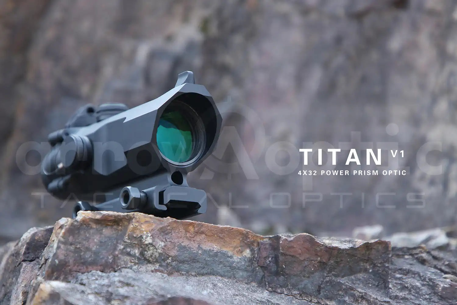 Trinity Force Titan 4x32 Prism Optic LPVO Riflescope T-BDC Crosshair
