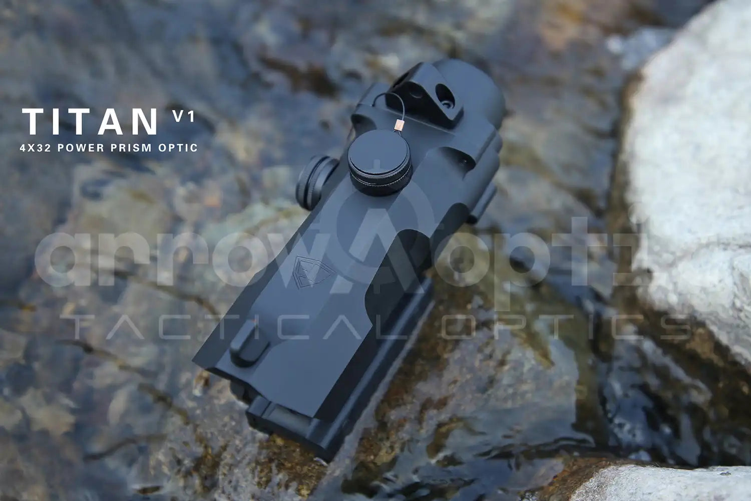 Trinity Force Titan 4x32 Prism Optic LPVO Riflescope T-BDC Crosshair